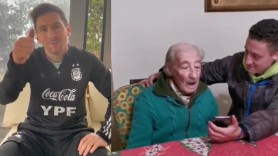 Messi i-a transmis un mesaj video unui suporter care a împlinit 100 de ani